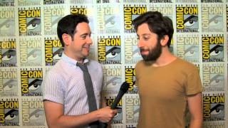 ComicCon 2012  Simon Helberg Interview [upl. by Woodcock]