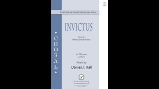 Invictus TTBB Choir  by Daniel J Hall [upl. by Enaerb]