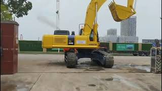 KOMATSU PC400 VIDEO 86 13795211493 [upl. by Ardeahp453]