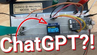 Give your Arduino project a chatGPT AI brain  for ALMOST free [upl. by Kath]