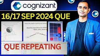 🔥COGNIZANT 1617 September Exam Questions  Complete Paper Solved🔥 [upl. by Gottwald]