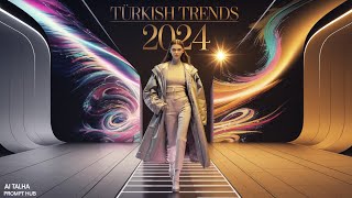 🔥 2024 Turkish Fashion Trends Mini Model Show amp AI Art Reveal 👗 [upl. by Nirtiac]