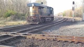 10302024 CSX southbound light power move in Marion Ohio [upl. by Hareenum]