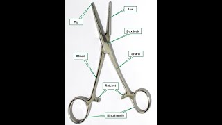 Artery Forceps  SpencerWells Haemostatic Forceps  Instrument Parts uses [upl. by Belac306]