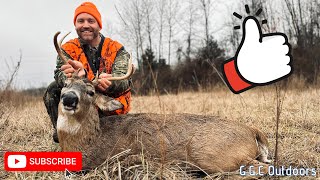 Dominant Buck Down in Ohio muzzleloader2024 [upl. by Arrik]