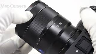 SONY ソニー VarioTessar T E 1670mm F4 ZA OSS SEL1670Z 良品 [upl. by Aillimac]