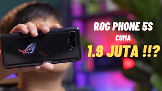 19 JUTA DAPET ROG PHONE 5S FIX MENANG BANYAK REVIEW ASUS ROG PHONE 5s DI 2024 HUNTING [upl. by Josepha]