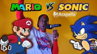 Mario Vs Sonic Live  Cartoon Beatbox Battles [upl. by Dunaville]