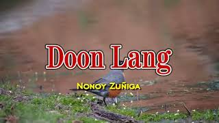 Doon lang karaoke [upl. by Mellen]