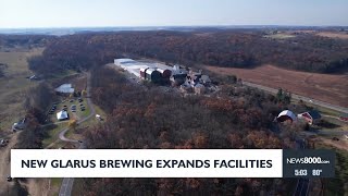 New Glarus Brewing expands facilities [upl. by Saltsman]