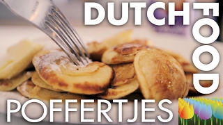 Traditional Dutch food  Poffertjes recipe  Holland Holiday [upl. by Ramgad]