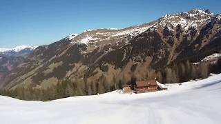 Dorfgastein  Großarl Piste D1a Fulseck  Gipfelexpress  Verbindungsweg D1a  D2  D1a [upl. by Lorrimer]