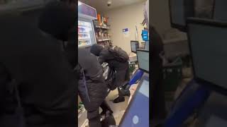 Tescos in reading getting robbed by two mask thieves 😔 shorts [upl. by Gannie]