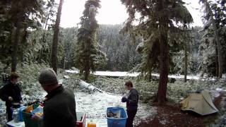 Camping at Crawfish Lake Oregon Near Cottage Grove Oregon [upl. by Gerardo361]