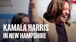 Vice President Kamala Harris Visits New Hampshire  HarrisWalz 2024 [upl. by Trebmal108]