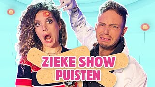 MOET JE EEN PUIST UITKNIJPEN OF NIET  DE ZIEKE SHOW [upl. by Livesay818]