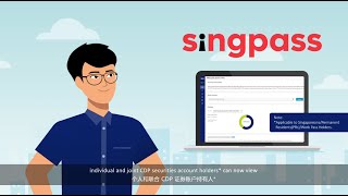 Greater convenience in accessing your CDP portfolios and estatements using Singpass [upl. by Ikila499]