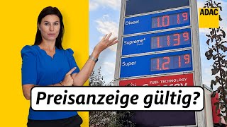 Abzocke an der Tankstelle Welcher Preis gilt  ADAC  Recht Logisch [upl. by Bussy]