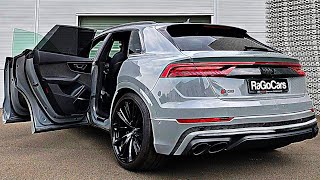 2022 Audi SQ8  Wild Luxus SUV Full Drive on German Autobahn  Interior Exterior Sound  RaGoCars [upl. by Euseibbob801]