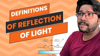 General Definitions About Reflection Of Light  Class 9  ICSE  Exam preparation [upl. by Anillehs]