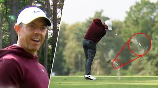 Rory McIlroys CRAZY Club Break [upl. by Farrica]