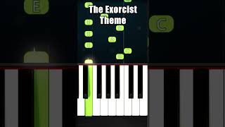 The Exorcist Theme  BEGINNER Piano Tutorial [upl. by Aneram]