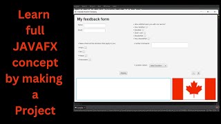 JavaFX Feedback Form with Interactive Controls and Multimedia  Complete Guide [upl. by Ainahpets]