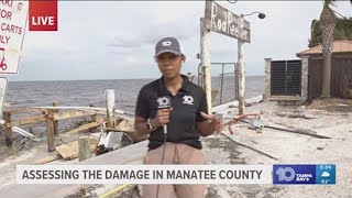 Manatee County sees catastrophic damage after Helene Milton [upl. by Llertram821]