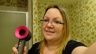 400 Dyson Super Sonic Hairdryer First Impression Review amp Demo [upl. by Cilla]