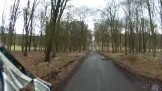 A Ride Along Grand Avenue in Savernake Forest Near Marlborough [upl. by Nitsyrc]