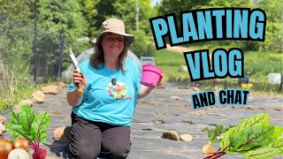 Digging Into Homesteading Planting Vlog amp Chat [upl. by Ahsemat]