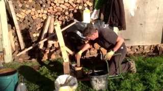 How to make fuel from sawdust and old oil [upl. by Tisbe]