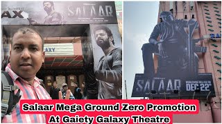 Salaar Movie Ground Zero Promotion At Gaiety Galaxy Theatre In Mumbai [upl. by Nellda]