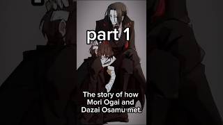 The story of how Mori Ougai and Dazai Osamu met part 1 shorts anime cosplay [upl. by Neik]