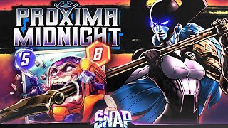 BEST Card of the Season Proxima Midnight is STRONG 😲 Marvel Snap [upl. by Meakem]