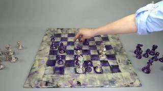 AlphaZero v Stockfish quotExactly How to Attackquot x Purling London Art Chess [upl. by Farrar]