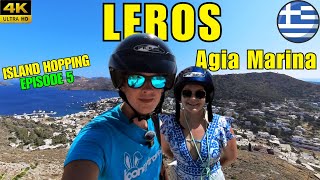 Exploring LEROS Greece on a WILD Scooter Adventure  Ep5 [upl. by Nodnol161]