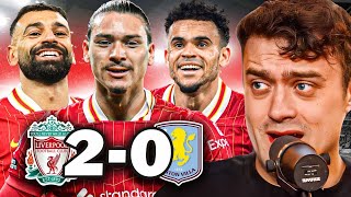 LIVERPOOL Are FAVOURITES In Premier League Title Race Liverpool 20 Villa [upl. by Akiraa]