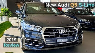 New Audi Q5 S Line Quattro 2019 Review Interior Exterior [upl. by Dranoc]