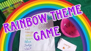 Rainbow Special  Monsoon Theme Game  Kitty Party [upl. by Babette]