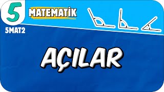 Açılar 📘 5MAT2 2025 [upl. by Adlesirk]