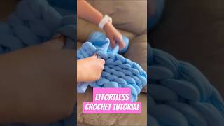 Effortless crochet tutorial [upl. by Yren]