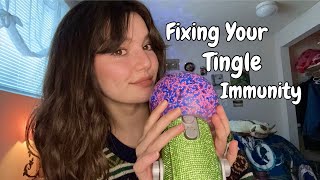 ASMR  Fixing Your Tingle Immunity Fast amp Aggressive Mic Triggers Mouth Sounds Orbeez Ball More [upl. by Naivat50]