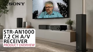 Sony  STRAN1000 72ch AV Receiver – Product Overview [upl. by Errol414]