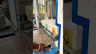 FLYASH Brick 🧱 Making Machine Video  ASMR Video shorts ytshorts [upl. by Larimore544]