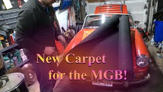 MGB Interior 2 Fresh Carpet [upl. by Og]