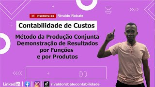 DEMONSTRAÇÃO DE RESULTADOS POR FUNÇÕES E POR PRODUTO EXERCÍCIO [upl. by Jenda]