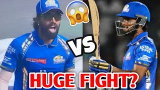 Hardik Pandya Vs Tilak Varma HUGE FIGHT 😳 Hardik Pandya Tilak Varma MI IPL 2024 Cricket News [upl. by Roana854]