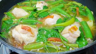 SABAW PA LANG MASARAP NA SUPER EASY AND HEALTHY SINIGANG NA MANOK RECIPE [upl. by Madison]