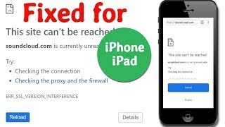 Solved  This Site Cant be Reached on iPhone  iPad [upl. by Justine]